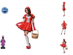 Faschingskostüm Karneval Verkleidung für Frauen Rotkäppchen