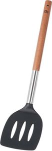 Kuchynská Špachtľa Flipping Spatula Oceľ Akáciové Drevo 35 Cm