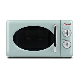 Girmi FM2100 Mikrovlnná rúra s grilom, 700W, retro, mint