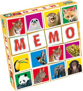 Tactic Memory - Spiel Wildlife Memo, Farbe:Multicolor