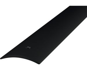 Übergangsprofil Hart-PVC schwarz gelocht 30 x 1000 mm