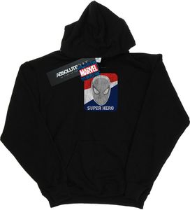 Marvel - "Superhero Sports" Kapuzenpullover für Jungen BI10676 (128) (Schwarz)