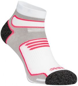 Socken Damen 2-Pack weiß / pink Größe 39/42