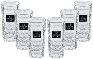 Three Sixty Gläser-Set – 6x Vodka Gläser 0,3L