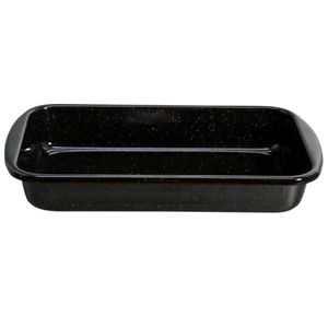 RIESS 0434-22 Auflaufform 32x19cm Profi, schwarz