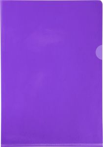 Exacompta 10x Pack 10 Aktensichthüllen glattem PVC 130µ A4 Violett 660505E