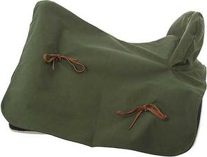 Hispano Hipica Allgemeiner Gebrauch Wp Canvas Western-/westernsatteltaschenabdeckung Grün  Grün One Size