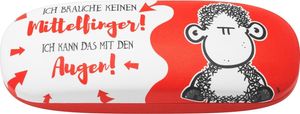 Sheepworld 47964 Brillenetui Motiv Augen, Hartschale