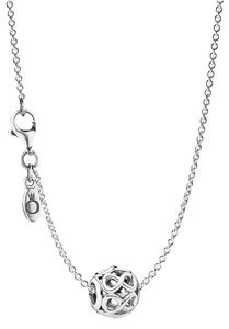 Pandora 08050 Damen-Halskette Silber 925 mit Anhänger Unendlichkeit