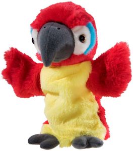 Heunec Friends4ever Handspielpuppe Papagei 394377 - Handpuppe Papagei 25cm