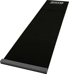KOTO - Puzzle Dartmatte, 237 x 60 cm, Grau Oche für Dartspielen, Schaum Dartmatte für Anfänger & Profis