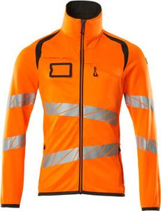 MASCOT® Fleecepullover mit Reißverschluss 19103-315-1418 Hi-vis Orange/Dunkelanthrazit S
