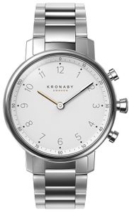 KRONABY NORD Hybrid Smartwatch 38 mm  Edelstahl matt