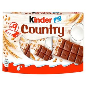 Kinder Country gefüllte Vollmilchschokolade mit Cerealien 211g