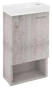 LATUS XI Unterschrank 30x53x16,5cm, Eiche Mocca