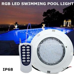 Lampa basenowa Podwodny reflektor basenowy Światło basenowe + pilot 7 kolorów 12V 36W