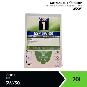 Mobil 1 ESP 5W-30 20 Liter BAG-IN Box