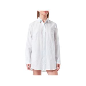 Schiesser Damen Sleepshirt, 80cm  hellblau 42/XL