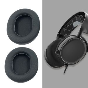 1 Paar Kopfhörer-Kissen Austauschbarer Geräusch-Insulation Elastic Mesh Stoff Gaming Headset-Pads für SteelSeries Arctis3/5/7 Pro