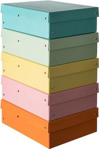 Pudełko do przechowywania Falken PURE Box Pastel 22001960 A4 100 mm różne.