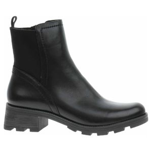 Caprice Damen Stiefelette Trend Stretch Reißverschluss Profilsohle 9-25227-41, Größe:39 EU, Farbe:Schwarz