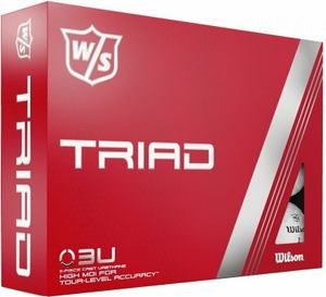 Wilson Staff Triad White Standard Piłka golfowa