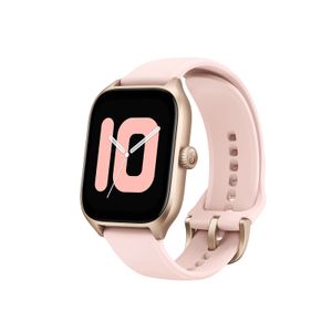 Amazfit GTS 4 Rosebud Pink Smartwatch GPS Herzfrequenzmessung AMOLED-Display