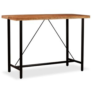 vidaXL Barový stůl z akáciového masivu 150 x 70 x 107 cm