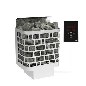 Saunová kamna KRIOS 4,5kW (nutno dokoupit ovládací panel Saunova 2.0) Saunová kamna KRIOS 4,5kW (nutno dokoupit ovládací panel Saunova 2.0)