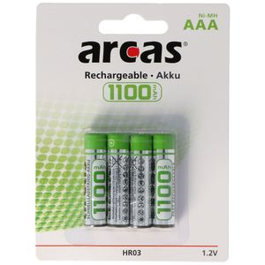 Arcas Micro AAA Akku 4er Pack 1100mAh