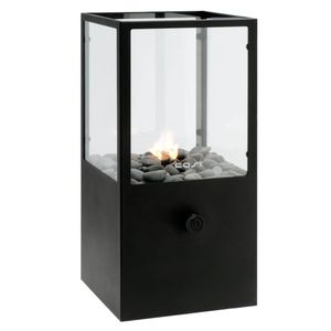 Feuerstelle Cosidome H, 18x18x45cm Gaswindlicht mit Glas