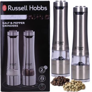 Russell Hobbs młynek do soli i pieprzu elektryczny 23460-56 srebrny