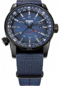 Traser H3 - 109034 - Armbanduhr - Herren - Quarz - P68 Pathfinder GMT Blue