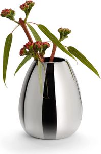 Philippi Anais Vase M Aluminium, Nickel, hochglanzpoliert 240031