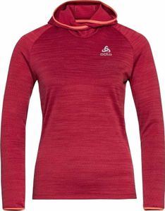 Odlo Women's Run Easy Mid Deep Claret Melange Bluza do biegania