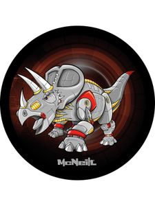 McNeill Schule McAddy Motivmagnet Dino schwarz Schulranzen-Zubehör Drachen RT_Zubehörartikel