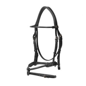 Dyon Round Leather Trense mit runden Lederdetails WBD