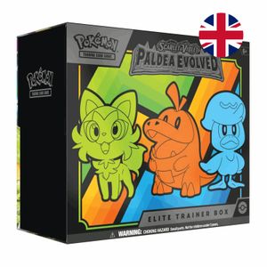 Pokemon Paldea Evolved SV02 Elite Trainer Box Scarlet & Violet EN