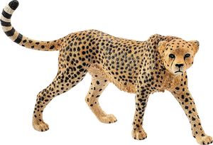 Schleich Wildtiere Weibchen Gepard A+ Tierfiguren Beige  Beige One Size