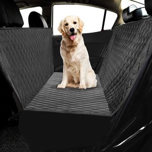 Auto Hundedecke Gepolstert für den Rücksitz & Kofferraum, Autoschondecke für Hunde, Hunde Autodecke Simple [115]