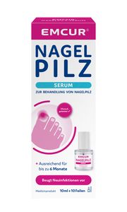 Emcur Nagelpilz-Serum, 10 ml: Serum zur Behandlung von Nagelpilz, gegen Neuinfektionen, für Finger- und Zehennägel