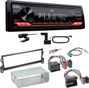 JVC KD-X272DBT Digitalradio Bluetooth USB FLAC Einbauset für MINI R50 R52 R53