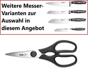 Fissler PROFI Küchenschere - Hochwertiger Spezialklingen Edelstahl geschmiedet - scharf Rostfrei Universalschere Vielzweckschere Rostfrei