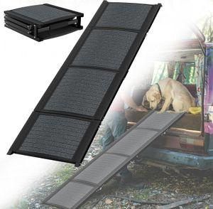 JNGLGO Hunderampe Klappbar Hundetreppe Auto Faltbare Kunststoff Hundeautorampe Hunde Auffahrrampe Kofferraum Einstiegshilfe, Haustiertreppe JNGLGO Hunderampe Klappbar Hundetreppe Auto Faltbare Kunststoff Hundeautorampe Hunde Auffahrrampe Kofferraum Einstiegshilfe, Haustiertreppe