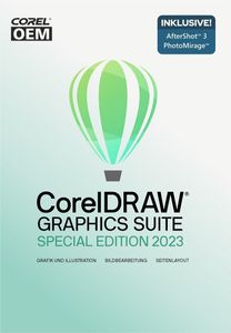 CorelDRAW Graphics Suite Special Edition 2023 OEM OEM+AfterShot+PhotoMirage (Lizenz per EMail)