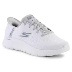 Skechers Herren Slip-in Sneaker Go Walk Flex New World weiß grau