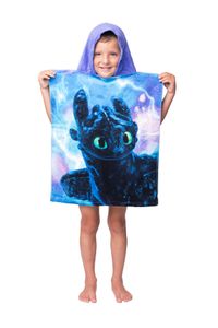 Dragons Bade Poncho Kapuze Duschtuch Badetuch Strandtuch  50x115 cm