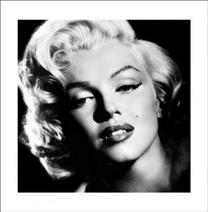 Kunstdruck Marilyn Monroe Glamour 40x40cm