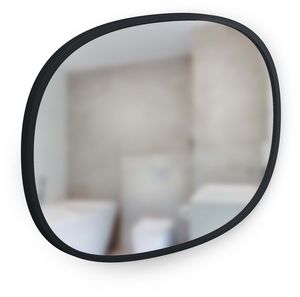 UMBRA HUB MIRROR Wandspiegel Garderobenspiegel Spiegel oval schwarz 1013765-040