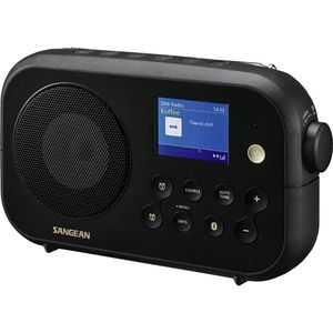 Sangean Electronics Traveller-420 DPR-42Black Kofferradio DAB+ UKW Bluetooth Schwarz